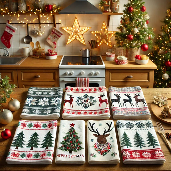 The Ultimate Guide to Christmas Kitchen Towels: Add Festive Cheer to Your Kitchen