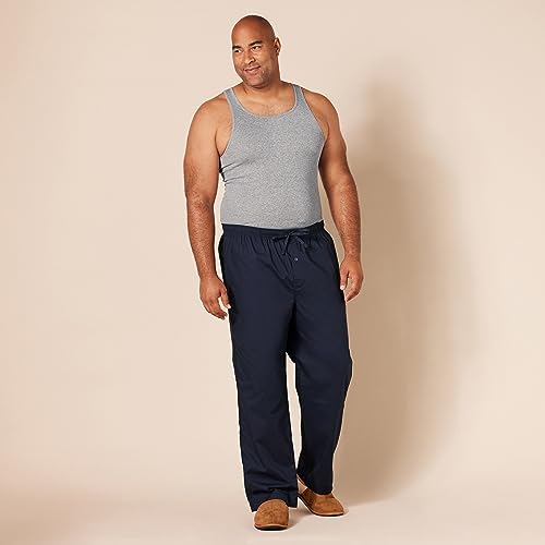 Amazon Essentials Men's Tank Undershirts, Pack of 6, Black/Grey Heather, Medium