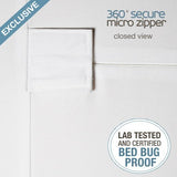 SafeRest Premium 9" Thick Box Spring Encasement - Waterproof - Breathable, Noiseless and Vinyl Free - Fits Up to 9" - Twin