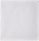 Amazon Basics - 12 Piece Quick-Dry Washcloth, 100% Cotton, White, 12" x 12"